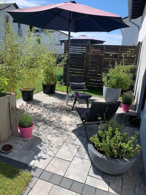 Appartement Buechensaal Mit Stellplatz Erlensee Eksteriør bilde